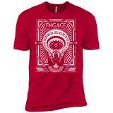 T-Shirts Red / X-Small Star Trek Engage Men's Premium T-Shirt