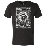 T-Shirts Vintage Black / Small Star Trek Engage Men's Triblend T-Shirt