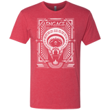 T-Shirts Vintage Red / Small Star Trek Engage Men's Triblend T-Shirt