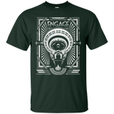 T-Shirts Forest Green / Small Star Trek Engage T-Shirt