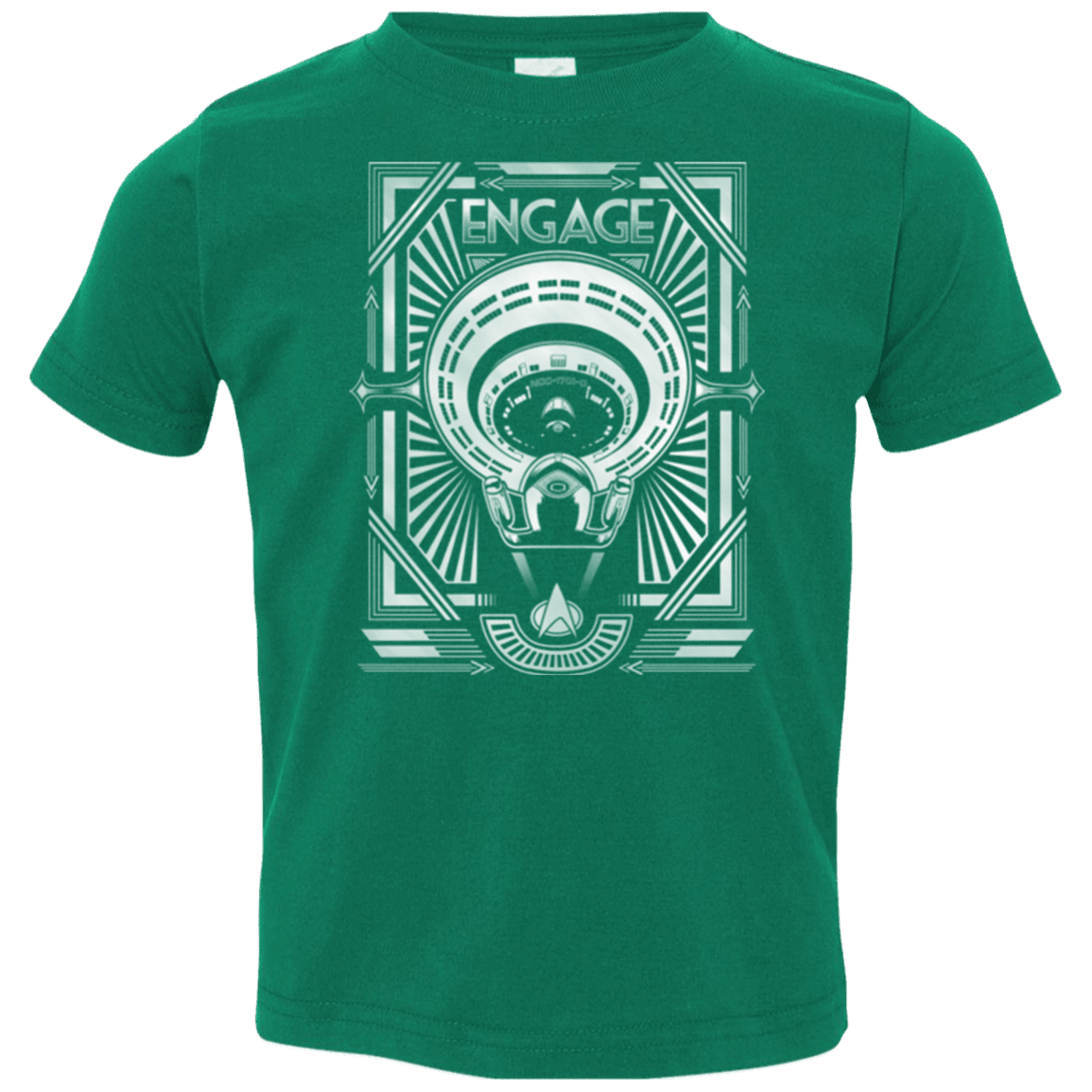 T-Shirts Kelly / 2T Star Trek Engage Toddler Premium T-Shirt