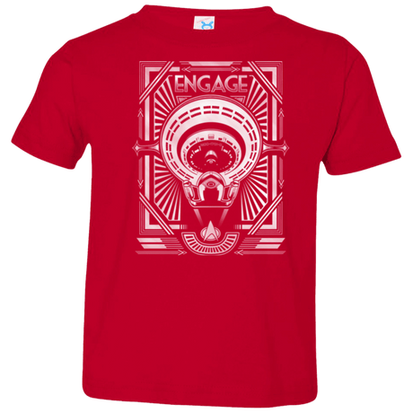 T-Shirts Red / 2T Star Trek Engage Toddler Premium T-Shirt