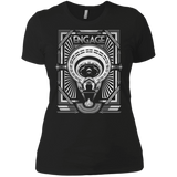 T-Shirts Black / X-Small Star Trek Engage Women's Premium T-Shirt