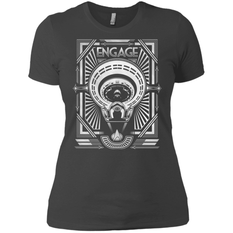 T-Shirts Heavy Metal / X-Small Star Trek Engage Women's Premium T-Shirt