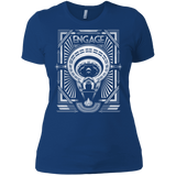 T-Shirts Royal / X-Small Star Trek Engage Women's Premium T-Shirt