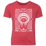 T-Shirts Vintage Red / YXS Star Trek Engage Youth Triblend T-Shirt