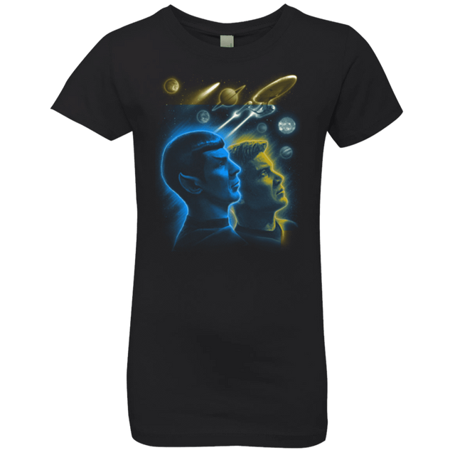 T-Shirts Black / YXS Star Trek Kirk Spock Girls Premium T-Shirt