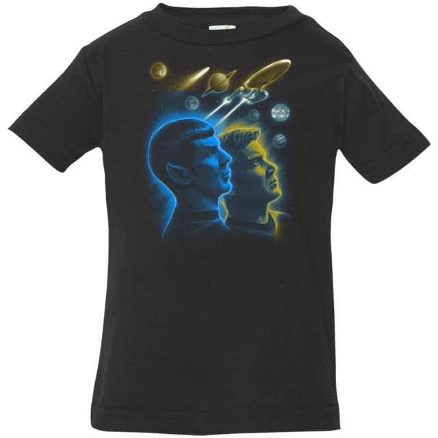 T-Shirts Black / 6 Months Star Trek Kirk Spock Infant Premium T-Shirt