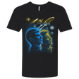 T-Shirts Black / X-Small Star Trek Kirk Spock Men's Premium V-Neck