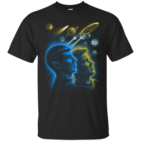 T-Shirts Black / Small Star Trek Kirk Spock T-Shirt
