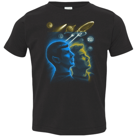 T-Shirts Black / 2T Star Trek Kirk Spock Toddler Premium T-Shirt