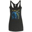 T-Shirts Vintage Black / X-Small Star Trek Kirk Spock Women's Triblend Racerback Tank