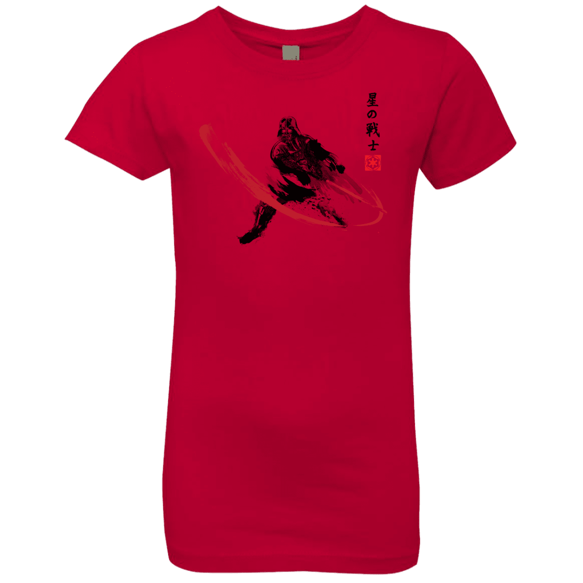 T-Shirts Red / YXS STAR WARRIOR SUMI-E Girls Premium T-Shirt