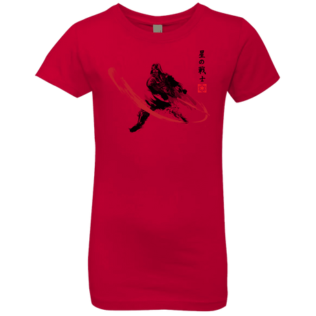 T-Shirts Red / YXS STAR WARRIOR SUMI-E Girls Premium T-Shirt
