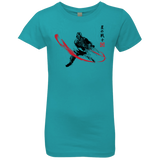 T-Shirts Tahiti Blue / YXS STAR WARRIOR SUMI-E Girls Premium T-Shirt