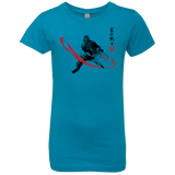 T-Shirts Turquoise / YXS STAR WARRIOR SUMI-E Girls Premium T-Shirt