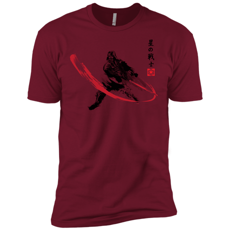 T-Shirts Cardinal / X-Small STAR WARRIOR SUMI-E Men's Premium T-Shirt