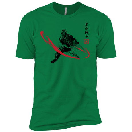 T-Shirts Kelly Green / X-Small STAR WARRIOR SUMI-E Men's Premium T-Shirt