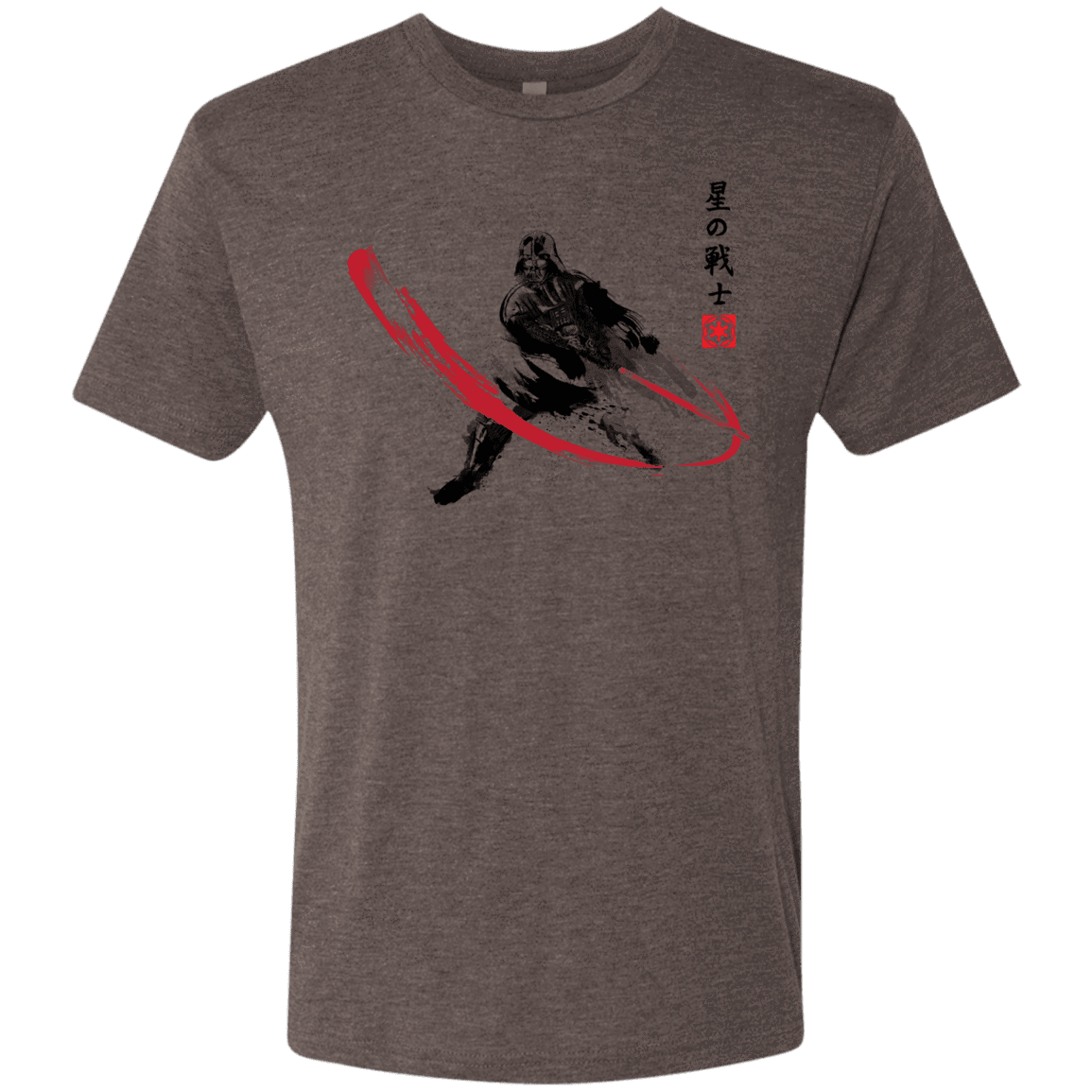 T-Shirts Macchiato / Small STAR WARRIOR SUMI-E Men's Triblend T-Shirt