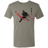 T-Shirts Venetian Grey / Small STAR WARRIOR SUMI-E Men's Triblend T-Shirt