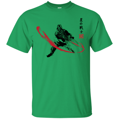 T-Shirts Irish Green / Small STAR WARRIOR SUMI-E T-Shirt