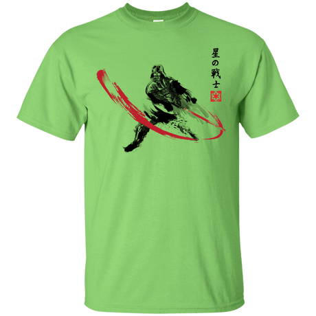 T-Shirts Lime / Small STAR WARRIOR SUMI-E T-Shirt