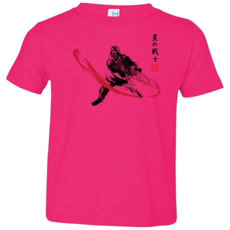 T-Shirts Hot Pink / 2T STAR WARRIOR SUMI-E Toddler Premium T-Shirt