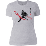 T-Shirts Heather Grey / X-Small STAR WARRIOR SUMI-E Women's Premium T-Shirt