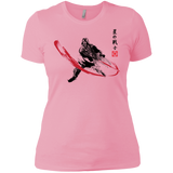 T-Shirts Light Pink / X-Small STAR WARRIOR SUMI-E Women's Premium T-Shirt