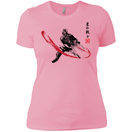 T-Shirts Light Pink / X-Small STAR WARRIOR SUMI-E Women's Premium T-Shirt
