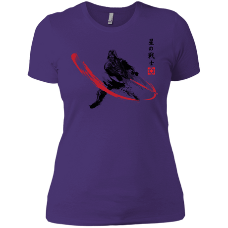 T-Shirts Purple / X-Small STAR WARRIOR SUMI-E Women's Premium T-Shirt