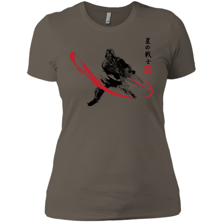 T-Shirts Warm Grey / X-Small STAR WARRIOR SUMI-E Women's Premium T-Shirt