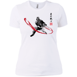 T-Shirts White / X-Small STAR WARRIOR SUMI-E Women's Premium T-Shirt