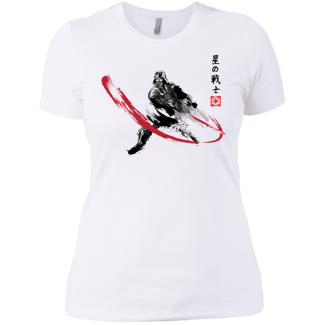 T-Shirts White / X-Small STAR WARRIOR SUMI-E Women's Premium T-Shirt