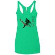 T-Shirts Envy / X-Small STAR WARRIOR SUMI-E Women's Triblend Racerback Tank