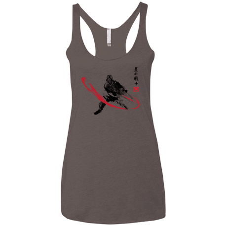 T-Shirts Macchiato / X-Small STAR WARRIOR SUMI-E Women's Triblend Racerback Tank