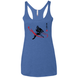T-Shirts Vintage Royal / X-Small STAR WARRIOR SUMI-E Women's Triblend Racerback Tank