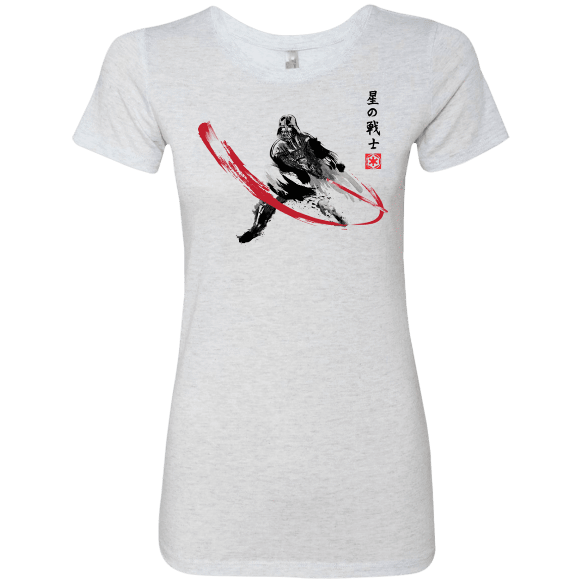 T-Shirts Heather White / Small STAR WARRIOR SUMI-E Women's Triblend T-Shirt