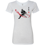 T-Shirts Heather White / Small STAR WARRIOR SUMI-E Women's Triblend T-Shirt