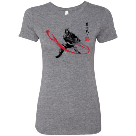 T-Shirts Premium Heather / Small STAR WARRIOR SUMI-E Women's Triblend T-Shirt