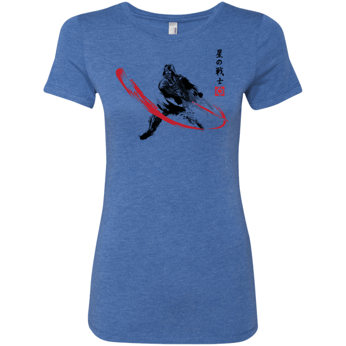 T-Shirts Vintage Royal / Small STAR WARRIOR SUMI-E Women's Triblend T-Shirt