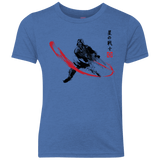 T-Shirts Vintage Royal / YXS STAR WARRIOR SUMI-E Youth Triblend T-Shirt