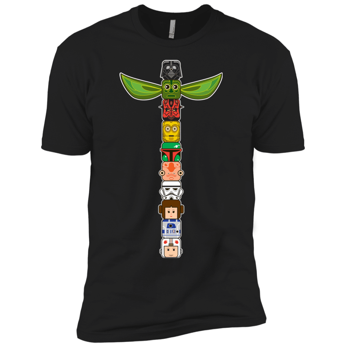 T-Shirts Black / YXS Star Wars Totem Boys Premium T-Shirt