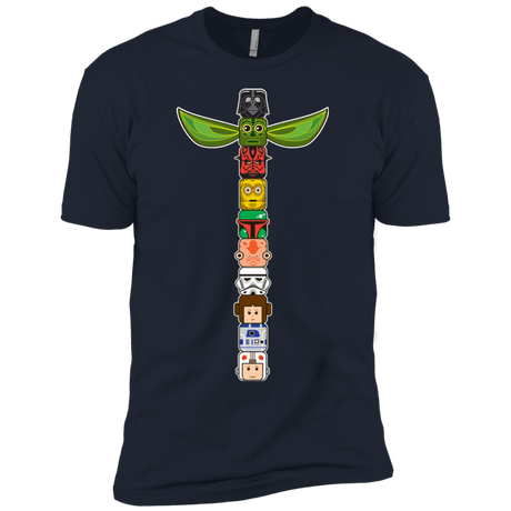 T-Shirts Midnight Navy / YXS Star Wars Totem Boys Premium T-Shirt