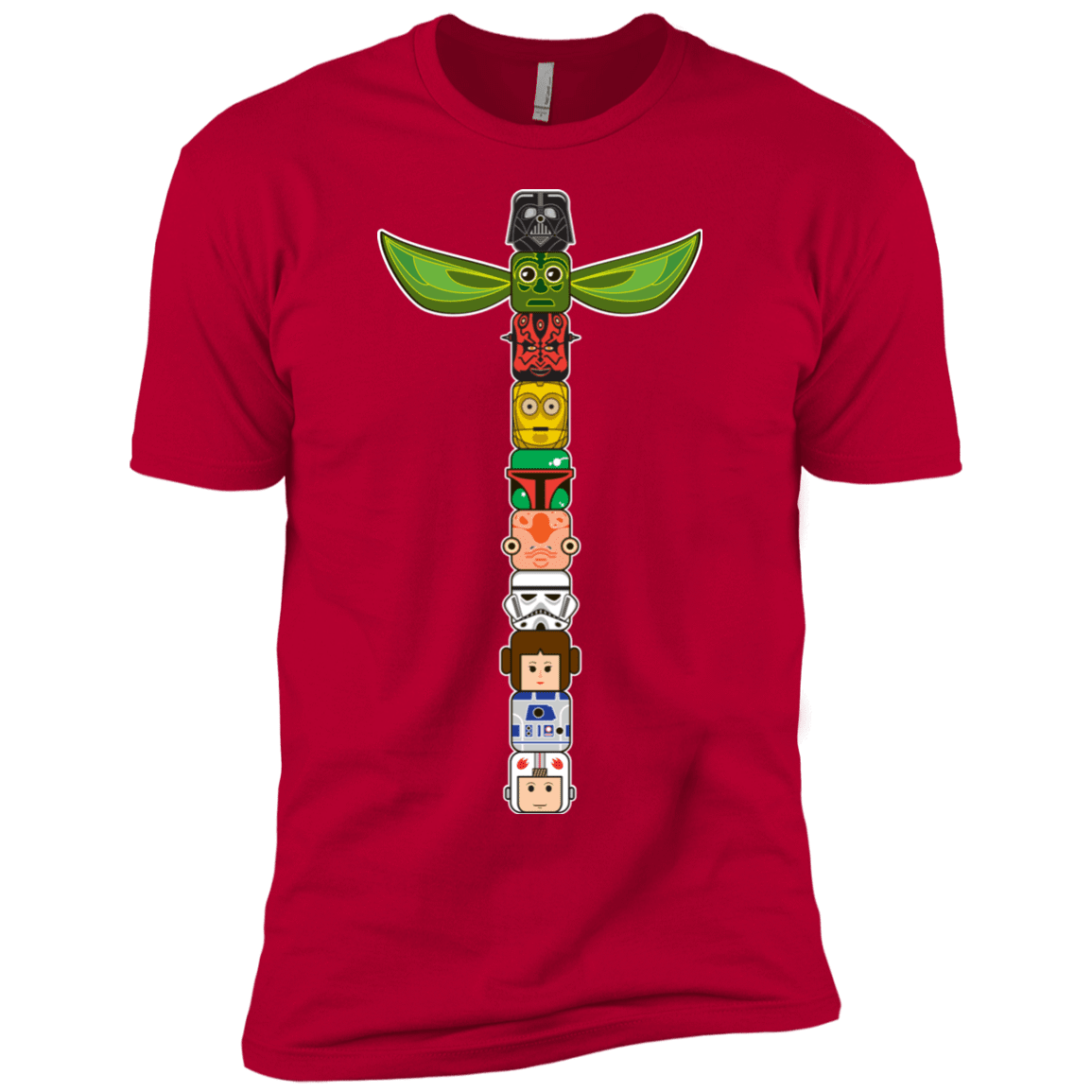 T-Shirts Red / YXS Star Wars Totem Boys Premium T-Shirt