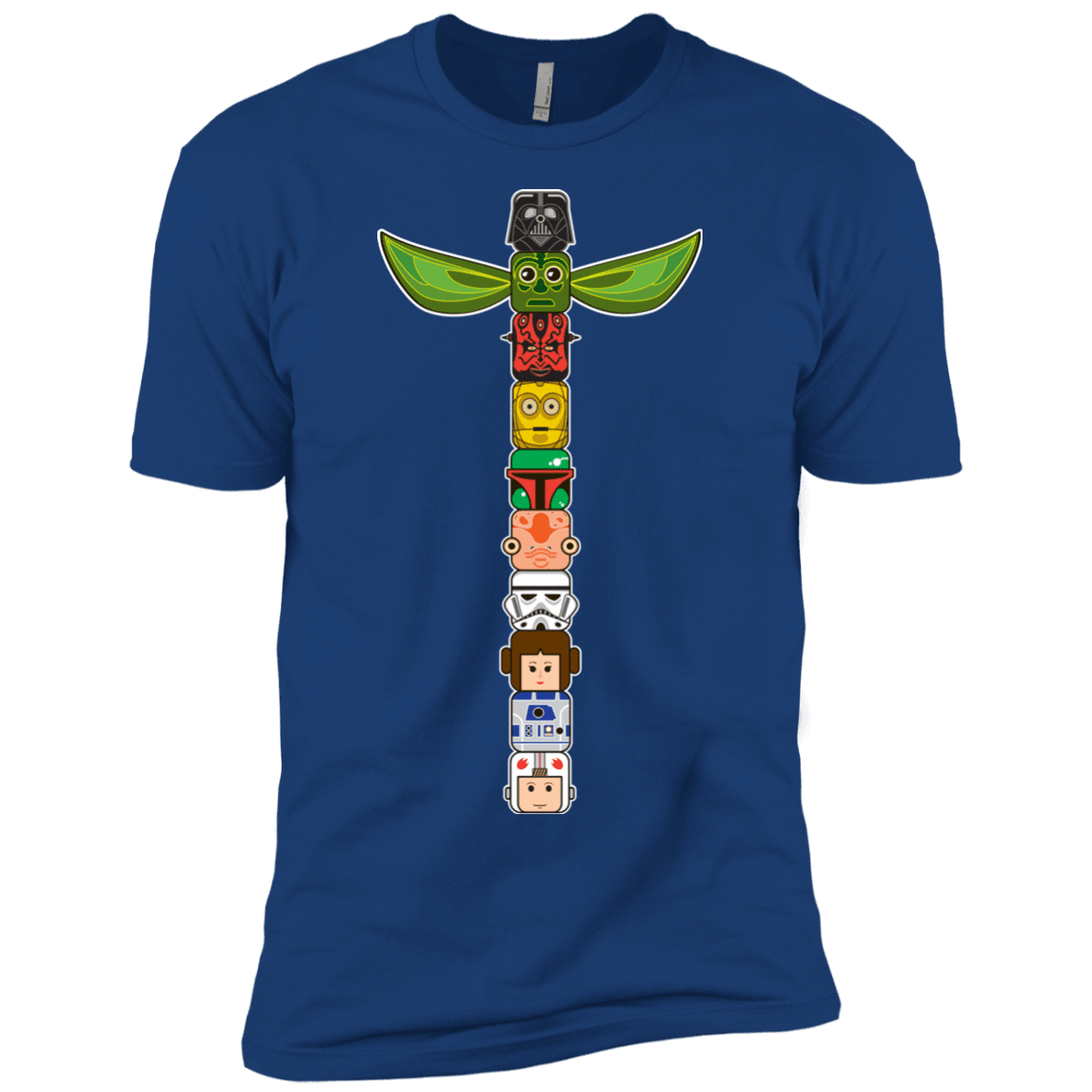 T-Shirts Royal / YXS Star Wars Totem Boys Premium T-Shirt