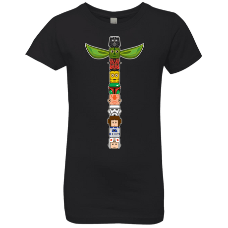 T-Shirts Black / YXS Star Wars Totem Girls Premium T-Shirt