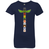 T-Shirts Midnight Navy / YXS Star Wars Totem Girls Premium T-Shirt
