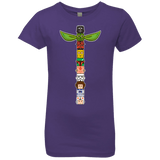 T-Shirts Purple Rush / YXS Star Wars Totem Girls Premium T-Shirt