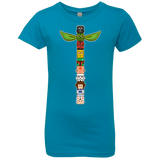 T-Shirts Turquoise / YXS Star Wars Totem Girls Premium T-Shirt